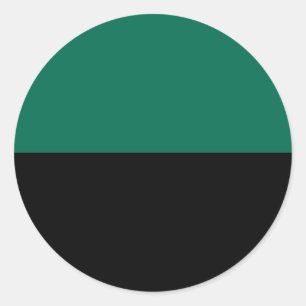 Sticker Rond Drapeau de Texel