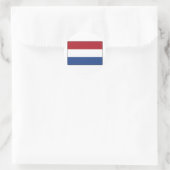 Sticker Rond Drapeau des Pays-Bas (Sac)