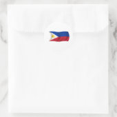Sticker Rond Drapeau des Philippines (Sac)