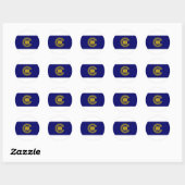 Sticker Rond drapeau du Commonwealth (Feuille)