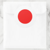 Sticker Rond Drapeau du Japon (Sac)
