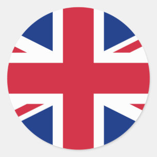 Sticker Rond Drapeau du Royaume-Uni