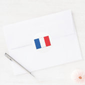 Sticker Rond Drapeau France (Enveloppe)