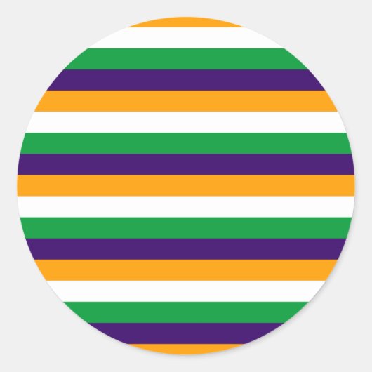 Sticker Rond Drapeau indien (Devant)