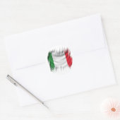 Sticker Rond Drapeau Italie Shredders (Enveloppe)