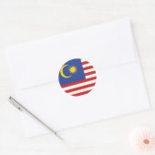 Sticker Rond drapeau kuala lumpur (Enveloppe)