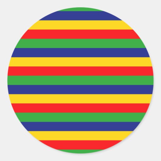 Sticker Rond Drapeau Lincolnshire (Devant)