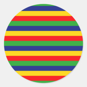 Sticker Rond Drapeau Lincolnshire