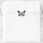Sticker Rond Drapeau monarque de Hongrie (Sac)