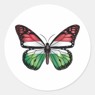 Sticker Rond Drapeau monarque de Hongrie