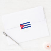 Sticker Rond Drapeau national de Cuba (Enveloppe)