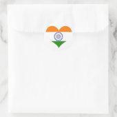 Sticker Rond Drapeau national de l'Inde Ashoka Chakra (Sac)