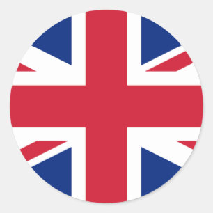 Sticker Rond Drapeau national du Royaume-Uni