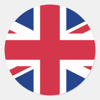 Sticker Rond Drapeau national du Royaume-Uni