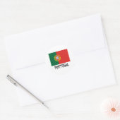 Sticker Rond Drapeau Portugal (Enveloppe)