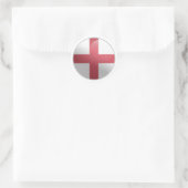 Sticker Rond Drapeau rond d'Angleterre (Sac)