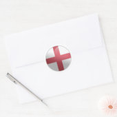 Sticker Rond Drapeau rond d'Angleterre (Enveloppe)