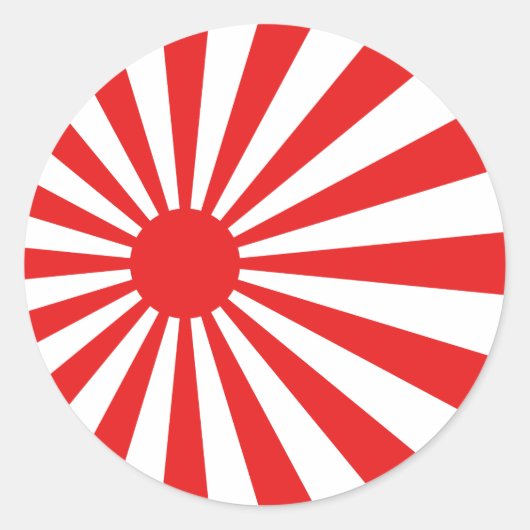 Sticker Rond Drapeau solaire émergent (Devant)