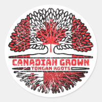 Drapeau Tonga Tongan Canada Tree Roots