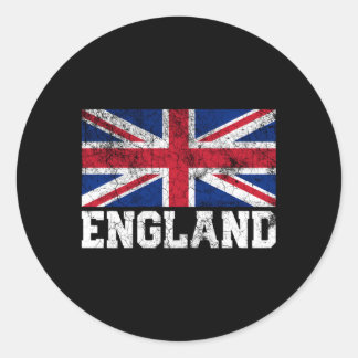Sticker Rond Drapeau Union Jack Angleterre Royaume-Uni Racines