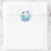 Sticker Rond Dream Big, Little One - Frog - (Sac)