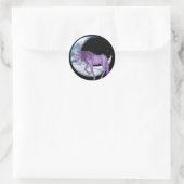 Sticker Rond Dream Time Unicorn (Sac)