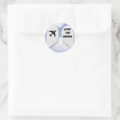 Sticker Rond Dream Wings (Sac)