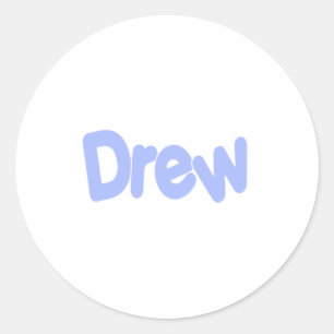 Sticker Rond Drew