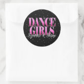 Sticker Rond Drill Dance Team Sparkle (Sac)