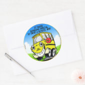 Sticker Rond Driver (Enveloppe)