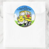Sticker Rond Driver (Sac)