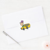 Sticker Rond Driver (Enveloppe)