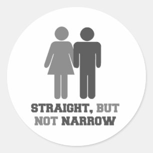 Sticker Rond Droite mais pas étroite
