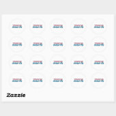 Sticker Rond Droits des Trans (Feuille)