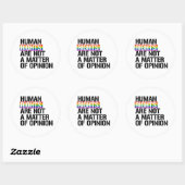 Sticker Rond Droits LGBTQ+ (Feuille)