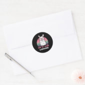 Sticker Rond Drôle Adorable Llama 51e Anniversaire Cadeau Pour (Enveloppe)