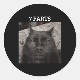 Sticker Rond Drôle Brainrot mème Gen Z Humour Gen Alpha Uni-adu