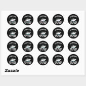 Sticker Rond Drôle Cruise Art Hommes Femmes Famille Cruise Va (Feuille)