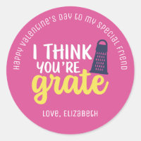 Drôle Fromage Pun mignon Ami Saint Valentin Rose