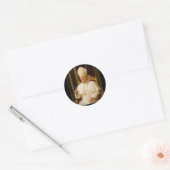 Sticker Rond Drôle Pape Trump Tee (Enveloppe)