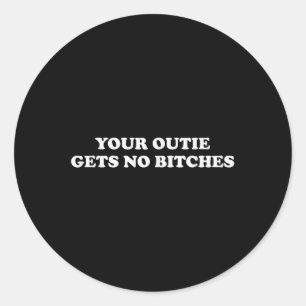 Sticker Rond Drôle Séparation Mème Votre Outil N'Obtient Pas Es