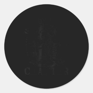 Sticker Rond Drôle Skeleton Lecture Livre Juste Un Chapitre De 