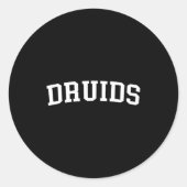 Sticker Rond Druids  (Devant)