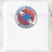 Sticker rond DSD (2 tailles) (Sac)