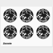 Sticker Rond DTT Texas Reion (Feuille)