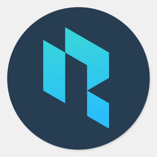 Sticker rond du logo Revery (Devant)