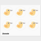 STICKER ROND DUCK (Feuille)