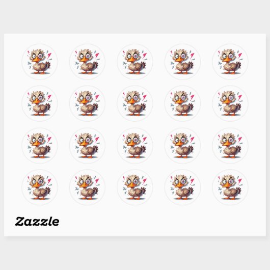 Sticker Rond Duck   Reward  (Feuille)