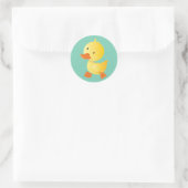 Sticker Rond Duckie de Cute (Sac)