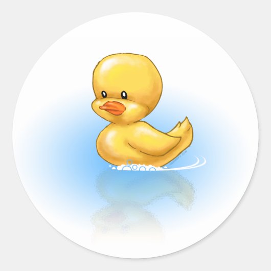Sticker Rond Ducky (Devant)